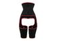Velcro rojo 3 en 1 instructor With Thigh Bands de la cintura del condensador de ajuste NANBIN del muslo